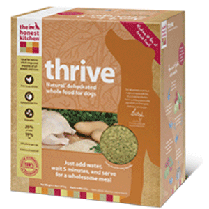 Thrive Gluten Free/Low Carb Chicken Adult Dog Food thrive, honest kitchen, the honest kitchen, dog food, dog, food, dehydrated, gluten free, low carb, chicken, adult